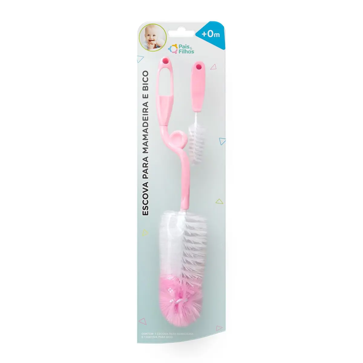 Acessorio Para Mamadeira, Pais e Filhos, Rosa