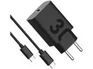 [App/ C. Ouro] Carregador 30W Motorola Turbo Power - Entrada USB-C com Cabo USB-C 1m Original - 1