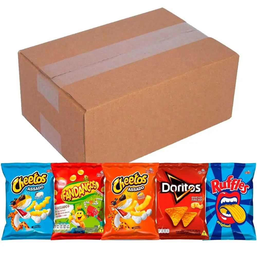 Kit 10 Salgadinhos Sortidos Elma Chips