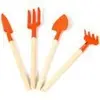 Conjunto de Ferramentas Para Jardinagem e Horta Com 4 Peças - Western - 1