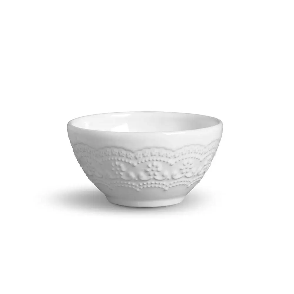 Porto Brasil Conjunto com 6 Bowl Madeleine Branco 367ml