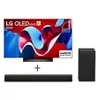 [Primeira Compra R$ 7450] Combo Smart TV LG OLED evo AI C4 4K 65 polegadas 2024 + Soundbar LG S40T - 1