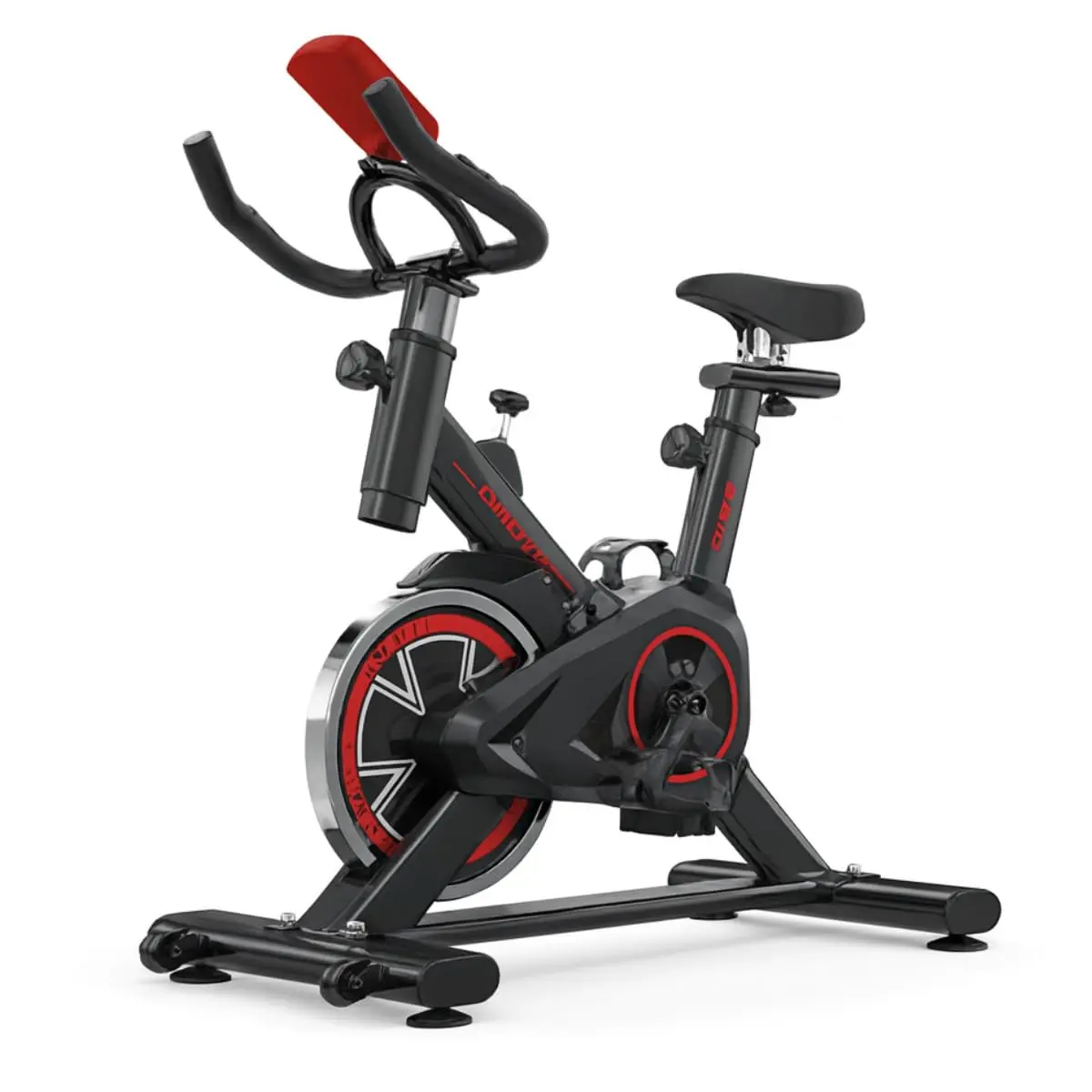 Bicicleta Ergométrica Bike Spinning Fitness Sport Cardio E Emagrecimento Exercício Em Casa Inércia 8kg Preta Silenciosa Premium Semi Profissional Ajustável e Confortável
