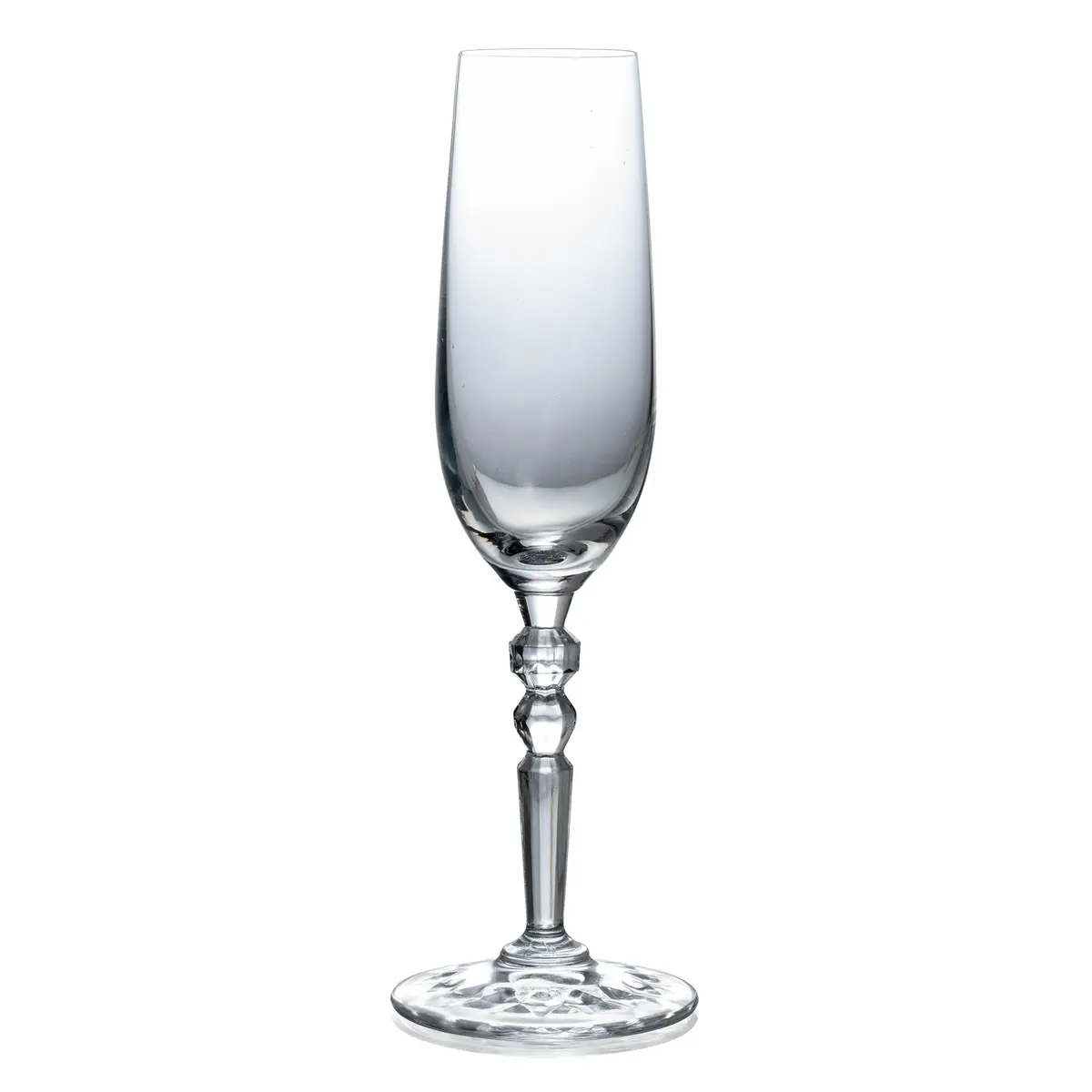 Jogo de 6 Taças - Orbital - Champanhe - Cristal - 250ml - Full Fit