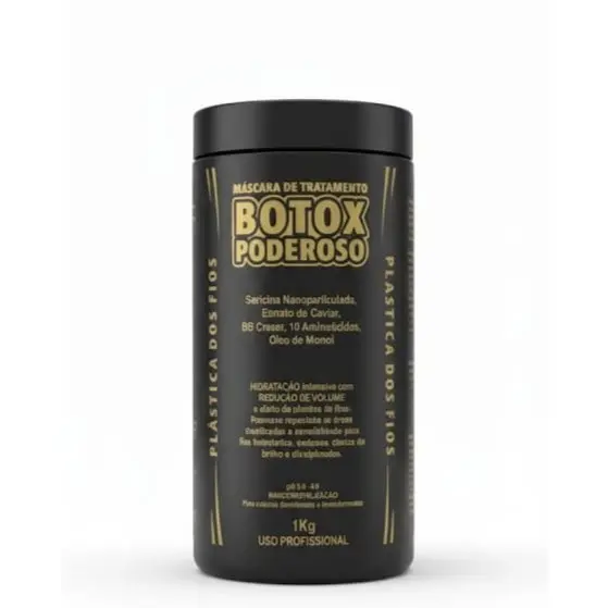 Botox capilar Poderoso Alisa e Reconstroi | reduz volume 1KG Promoção - 1