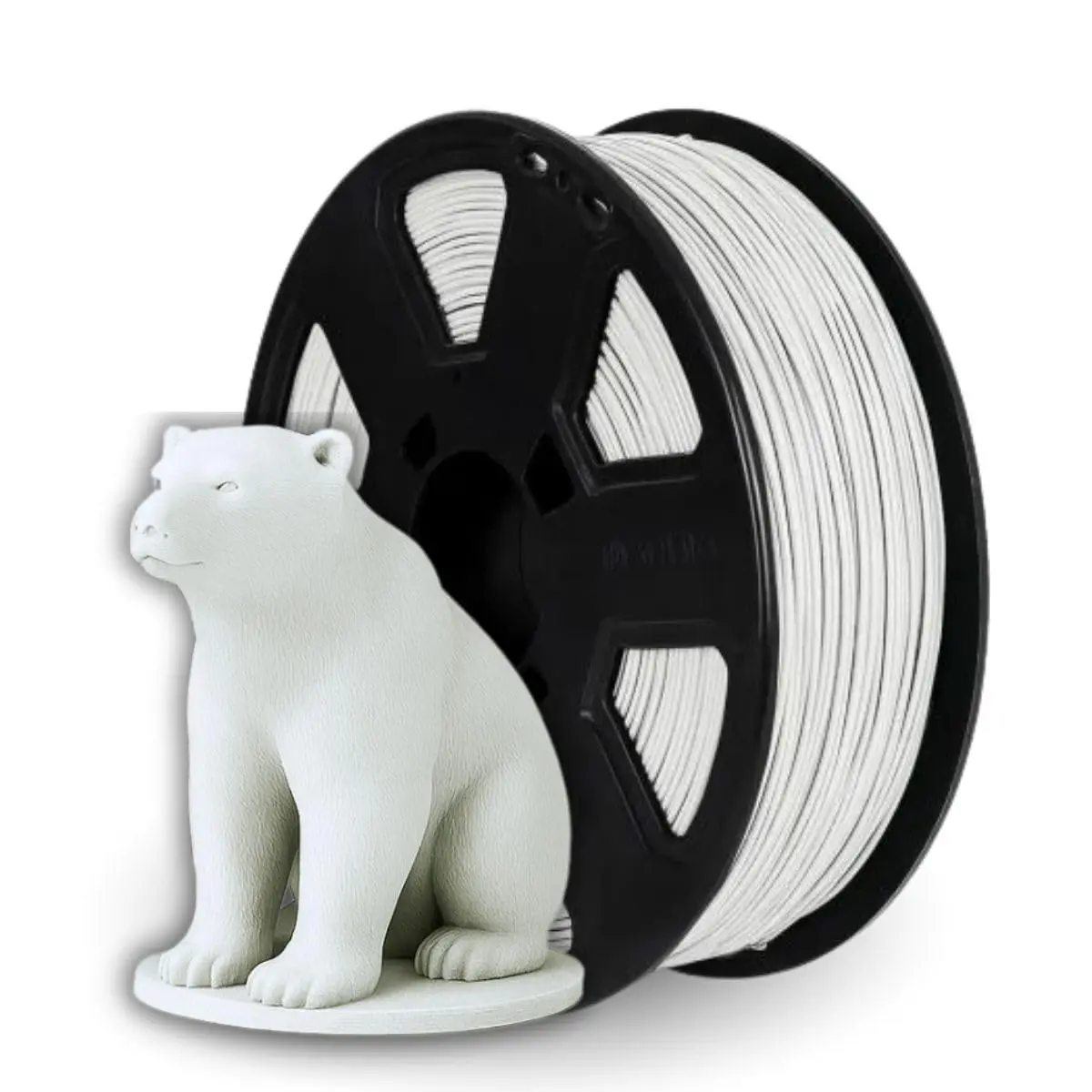 Filamento PETG XT 1Kg, 1,75mm, para impressora 3D (Branco Snow White)