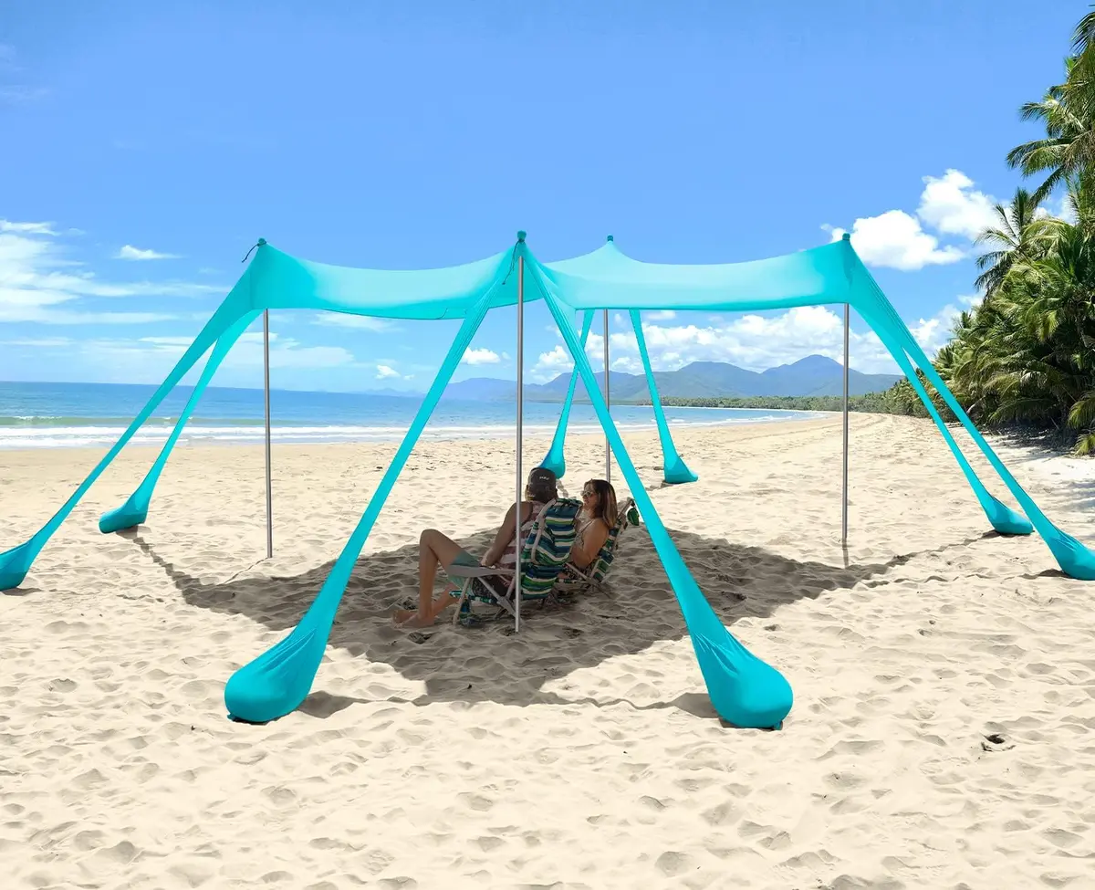 Barraca para Praia 3 x 3 m Tenda com Sacos Areia