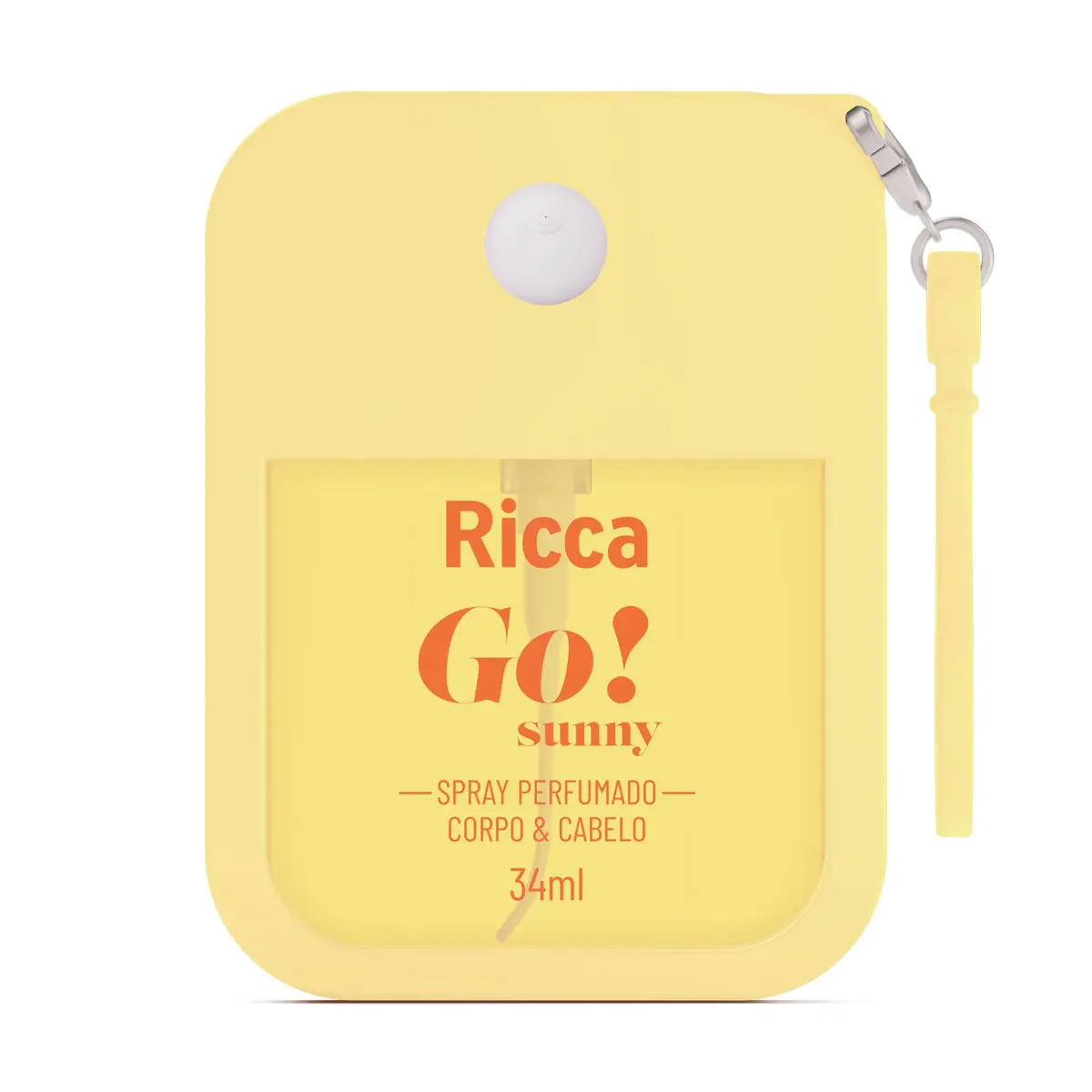 SPRAY PERFUMADO DESODORANTE COLÔNIA GO!SUNNY RICCA 34ML - 1