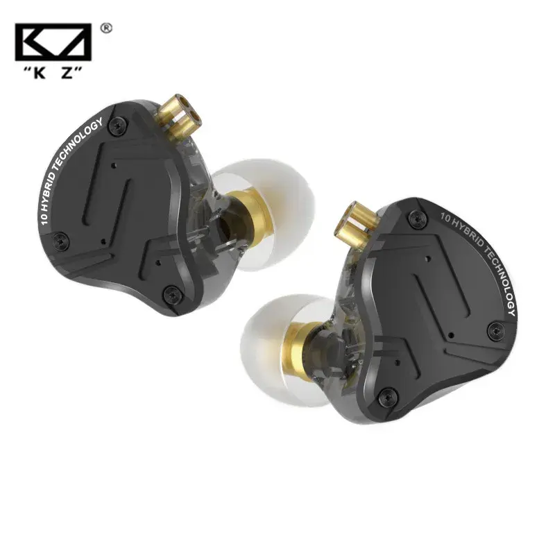 Kz zs10 pro x alta fidelidade baixo metal híbrido in-ear fone de ouvido esporte com cancelamento de ruído fones de ouvido kz zsn pro as16 pro as12 zsx zex