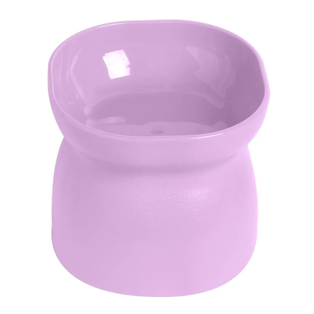 PET GAMES – Comedouro ou Bebedouro Funcional, Elevado, com Design Elegante e Qualidade Premium para Gatos – ErgonoCat Lilás - 1