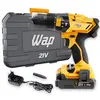 Parafusadeira Furadeira Impacto Bivolt 21v K21 Wap + Maleta