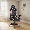 Cadeira Gamer Reclinável Strike Healer Pink/preto - 1