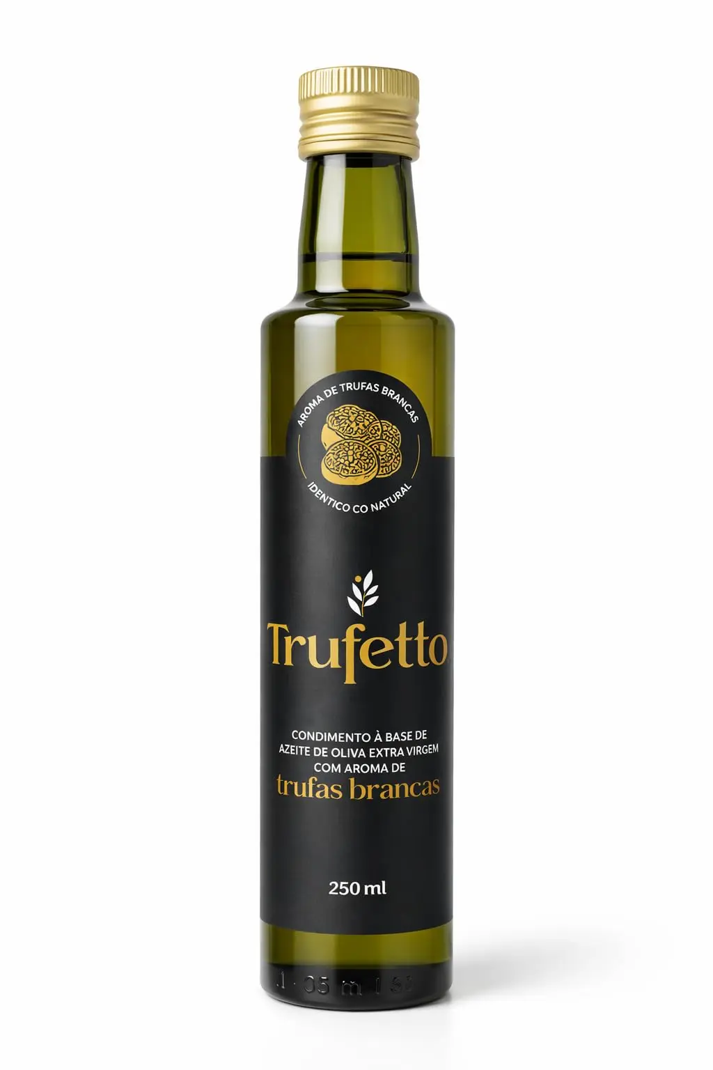 Azeite De Oliva Trufetto Extra Virgem com Trufas Brancas 250ml Vidro