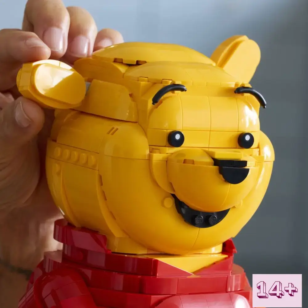 Brinquedo Educacional 43300, Novo Lançamento 2026, Conjunto de Blocos de Montar Clássicos em Forma de Urso, 1399 Peças, Presente Ideal de Aniversário para Amigos