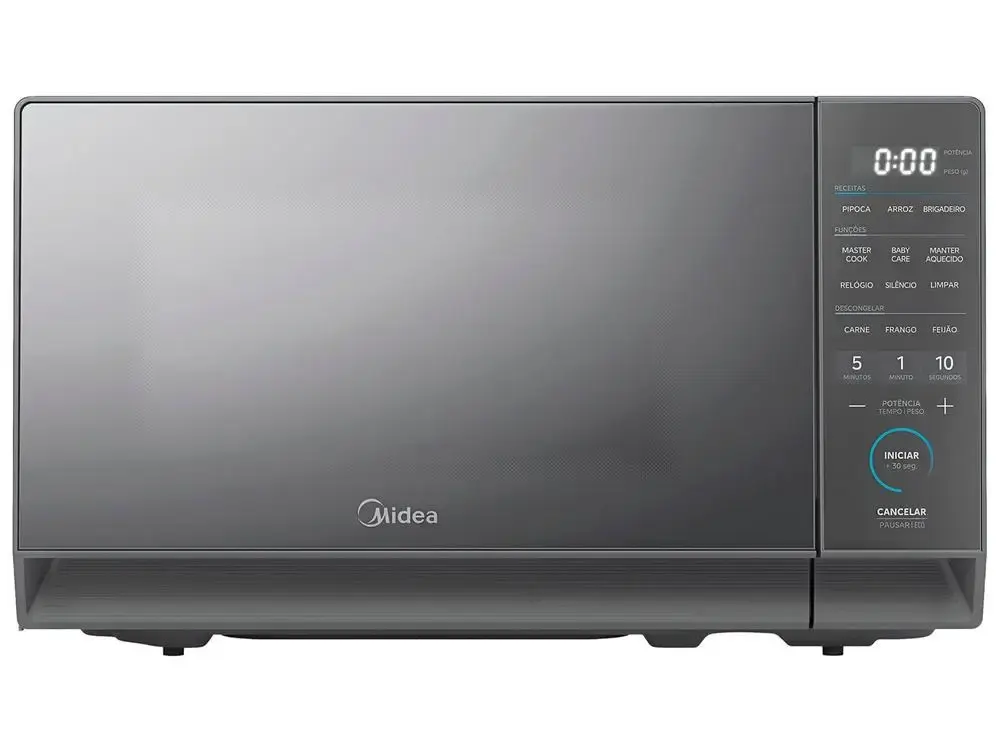 Micro-ondas Midea 20L Prata Espelhado MHP20S2 - 220V
