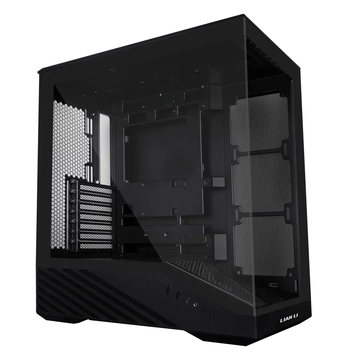 Gabinete Gamer Lian Li Vector V100 Preto Sem Fans V100X