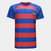Camisa Masculina Barcelona Azul e Vermelha - 1