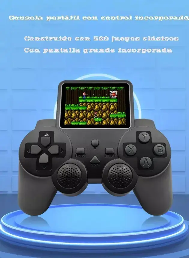 Consola de jogos S10 com alça de controle remoto thumbnail 2