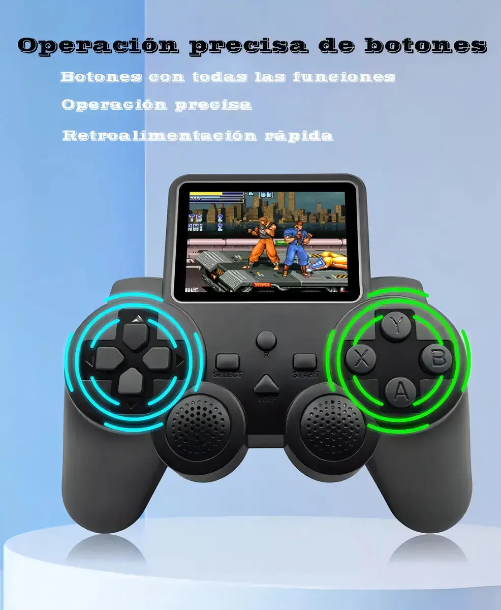 Consola de jogos S10 com alça de controle remoto thumbnail 3