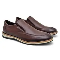 Mocassim Tenis Casual Para Trabalho Festas Formatura Marrom