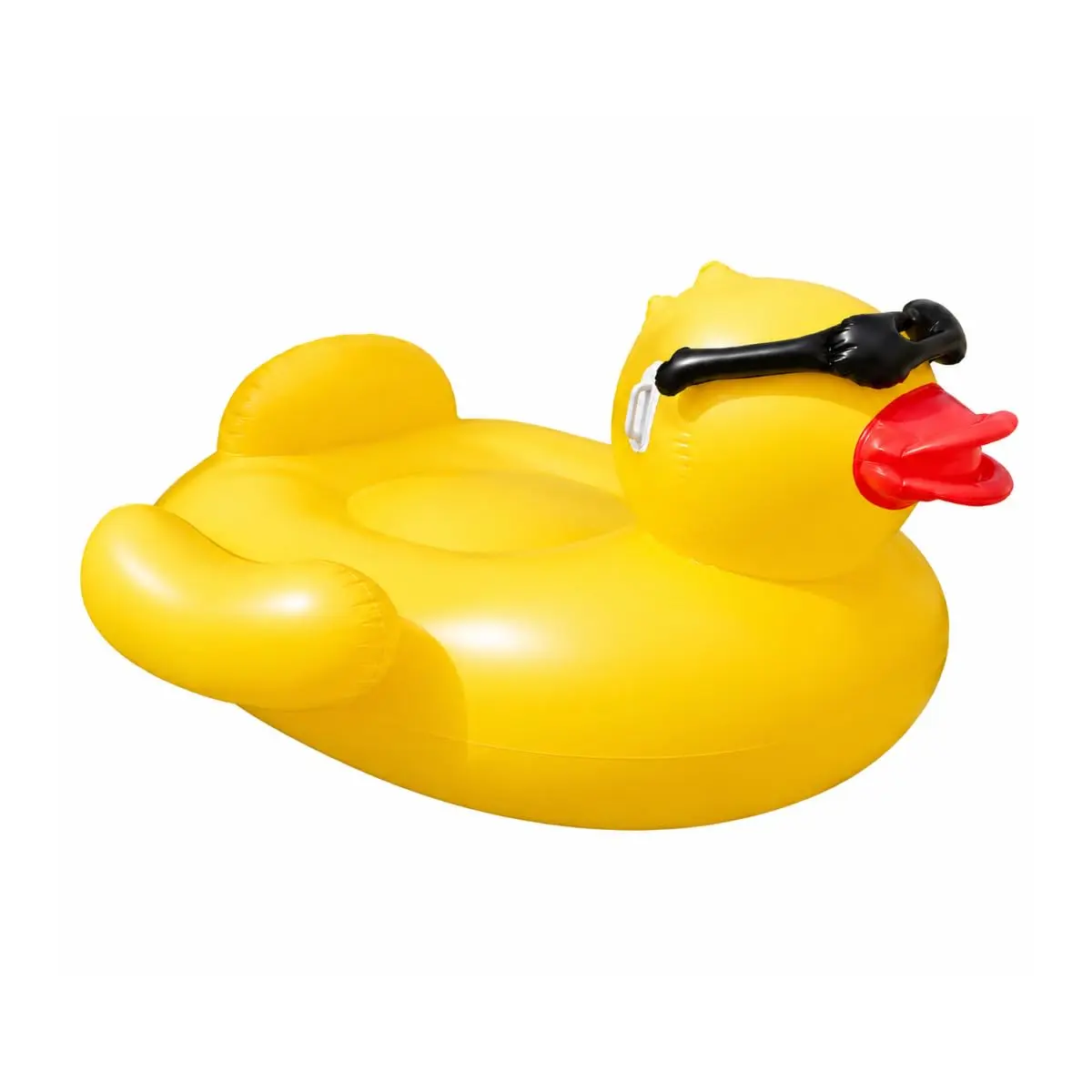 Boia Pato Inflável Amarela 135x120x70cm PVC Reforçado Flutuador