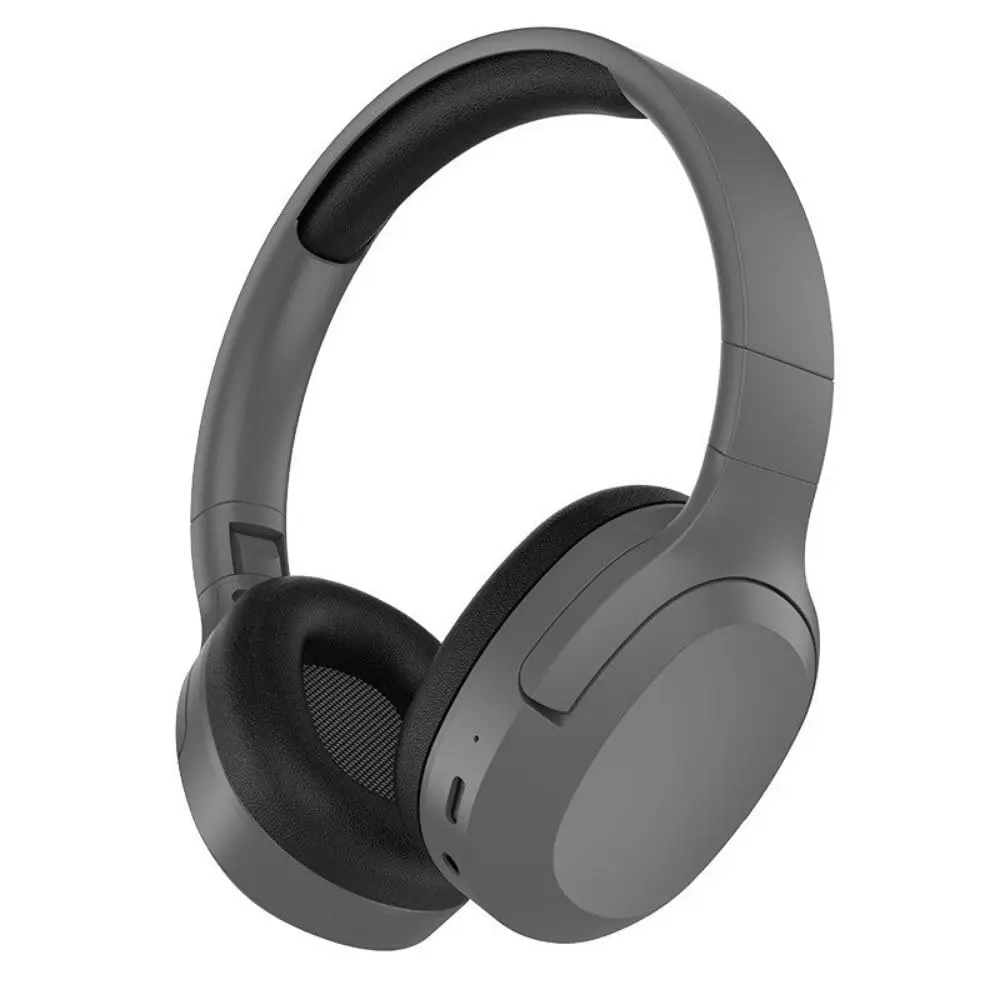 Fone de Ouvido Bluetooth 5.3 Headphone Sem fio TWS On-ear Com Cancelamento de Ruído Leve Dobrável Fone Sem Fio Com Microfone Bateria de Longa Duração (Preto)