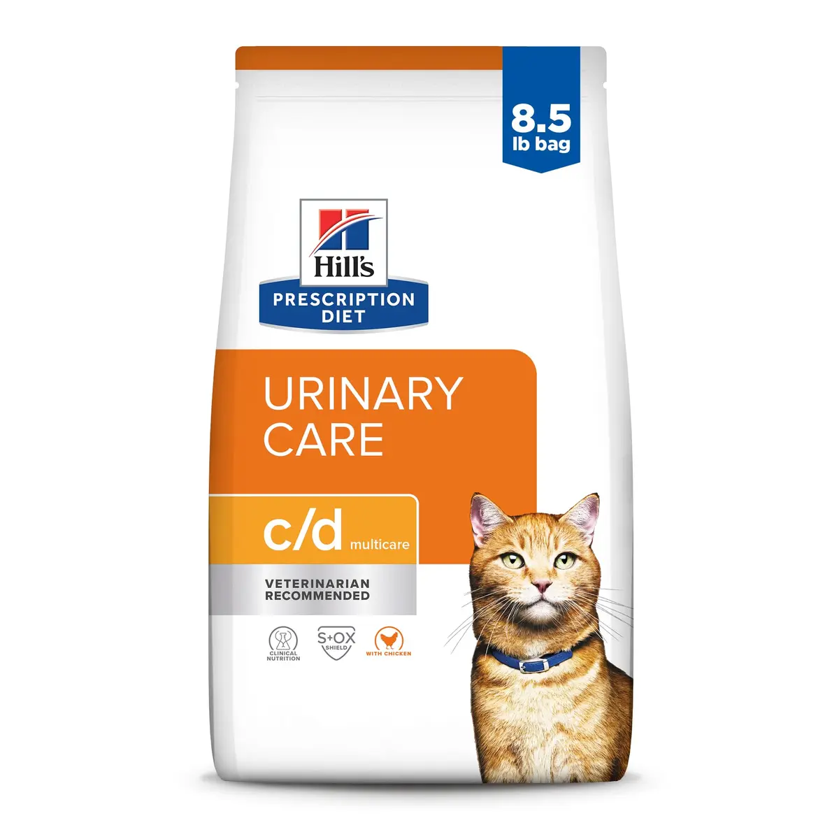 Hill's Prescription Diet c/d Multicare Cuidado Urinário Coadjuvante Ração Seca Gatos Todos os Portes Adultos 3,85kg