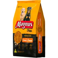 Ração Magnus Chips Cães Adultos Carne e Frango - 20 kg