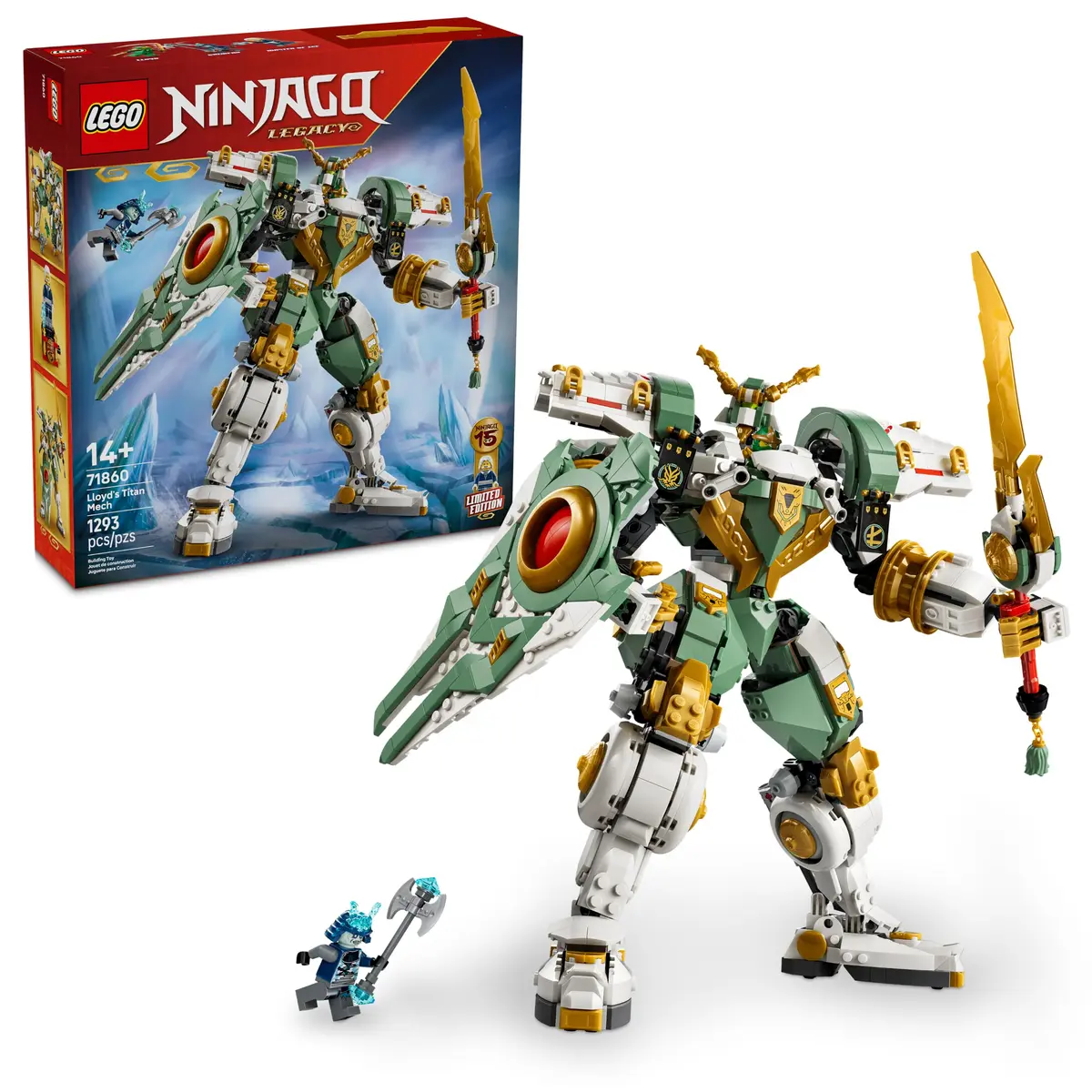LEGO Ninjago Aniversário de 15 Anos do Meca Titã do Lloyd 71860