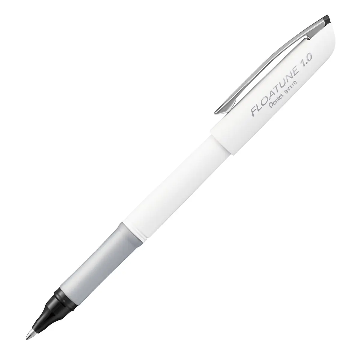 Pentel Caneta Esferográfica Floatune Com Tampa 1.0mm Preta SM/BY110-A