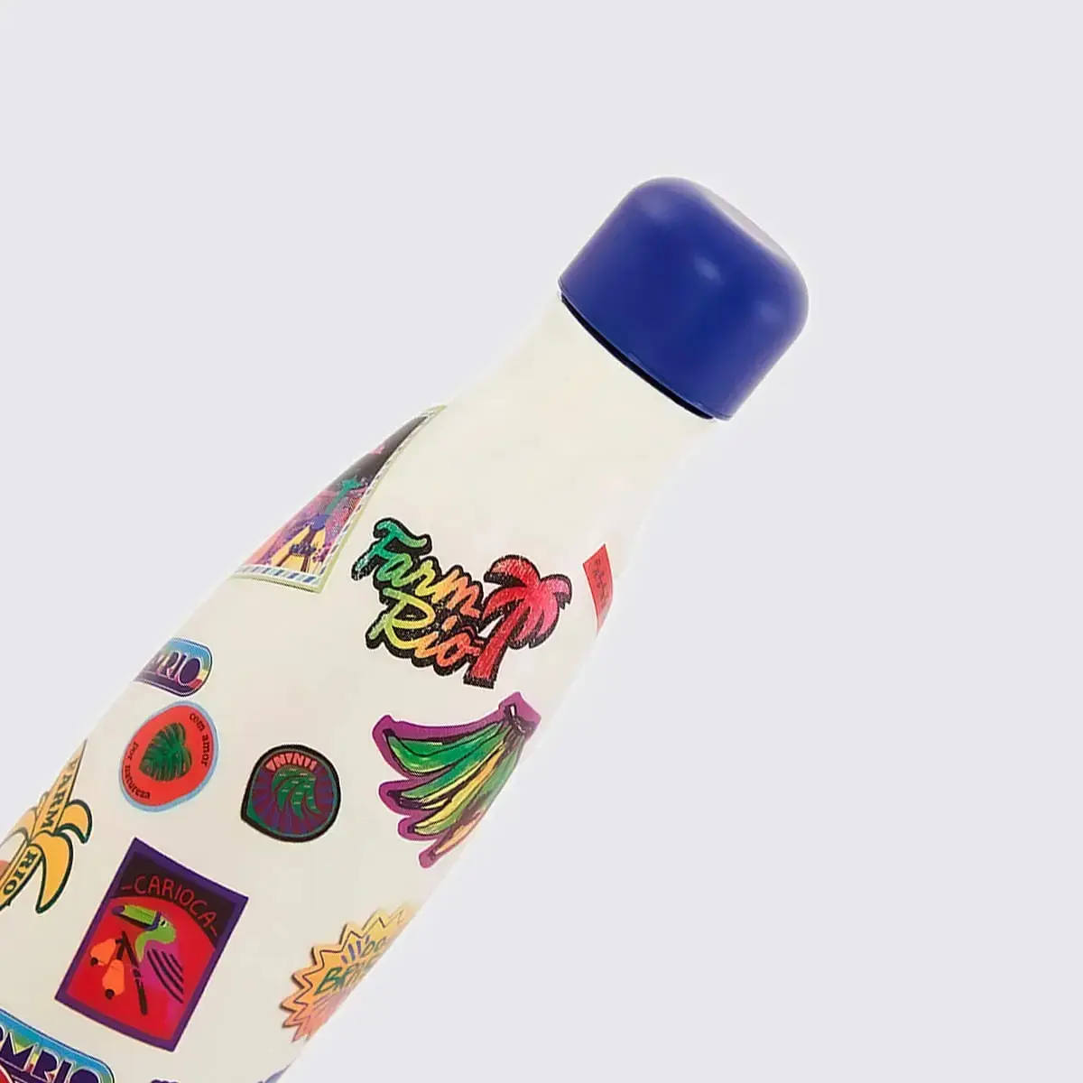 Garrafa Térmica Farm Glub Glub Patch Rio Branca 500 mL thumbnail 3