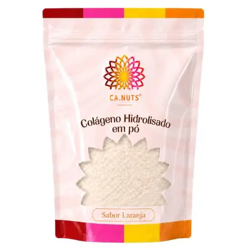 Colágeno Hidrolisado Sabor Laranja Ca.Nuts (500g)