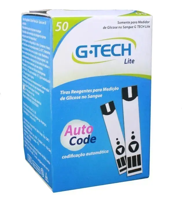 Tiras reagentes G-TECH Lite 50 Tiras
