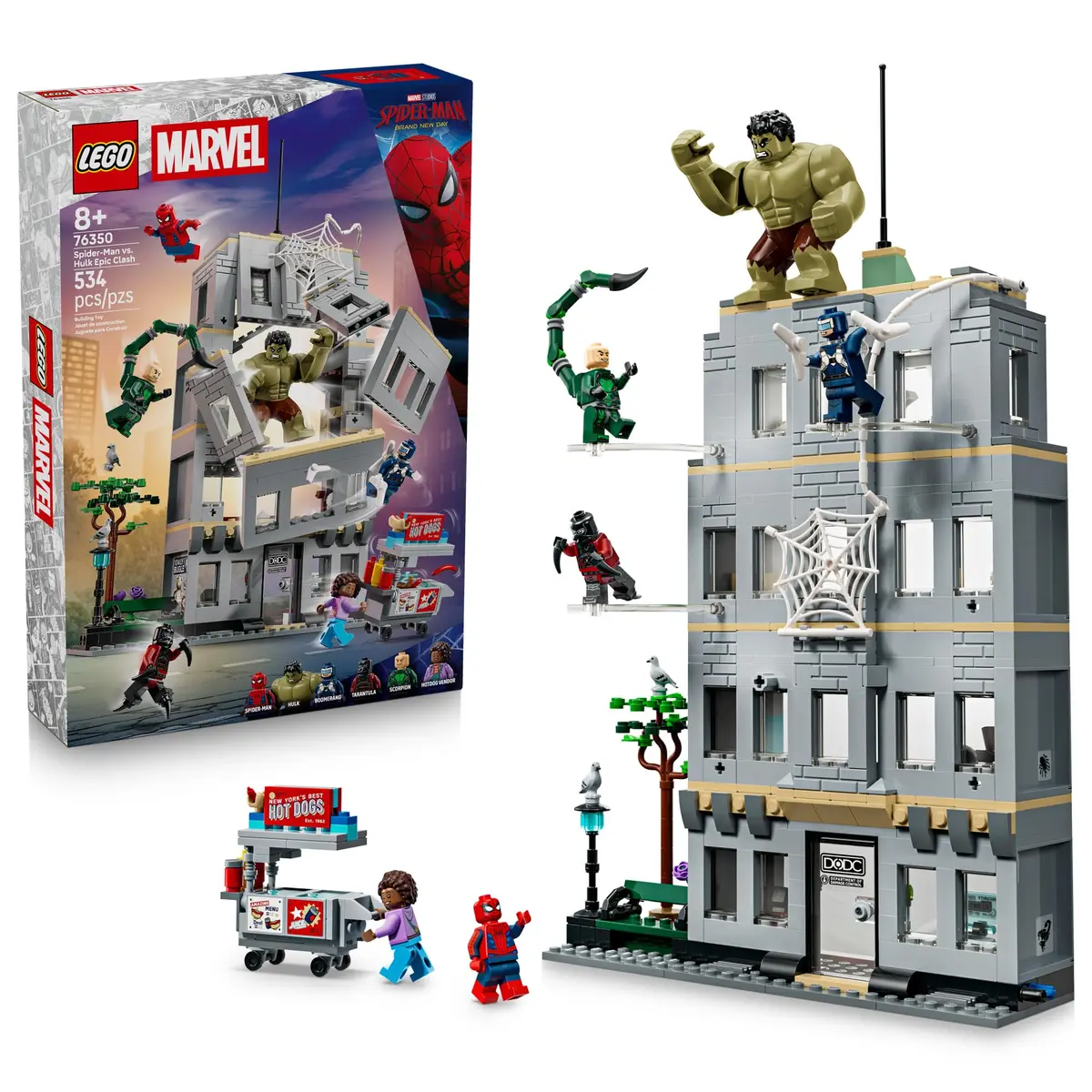 LEGO Marvel Confronto Épico: Homem-Aranha vs. Hulk 76350 - 1