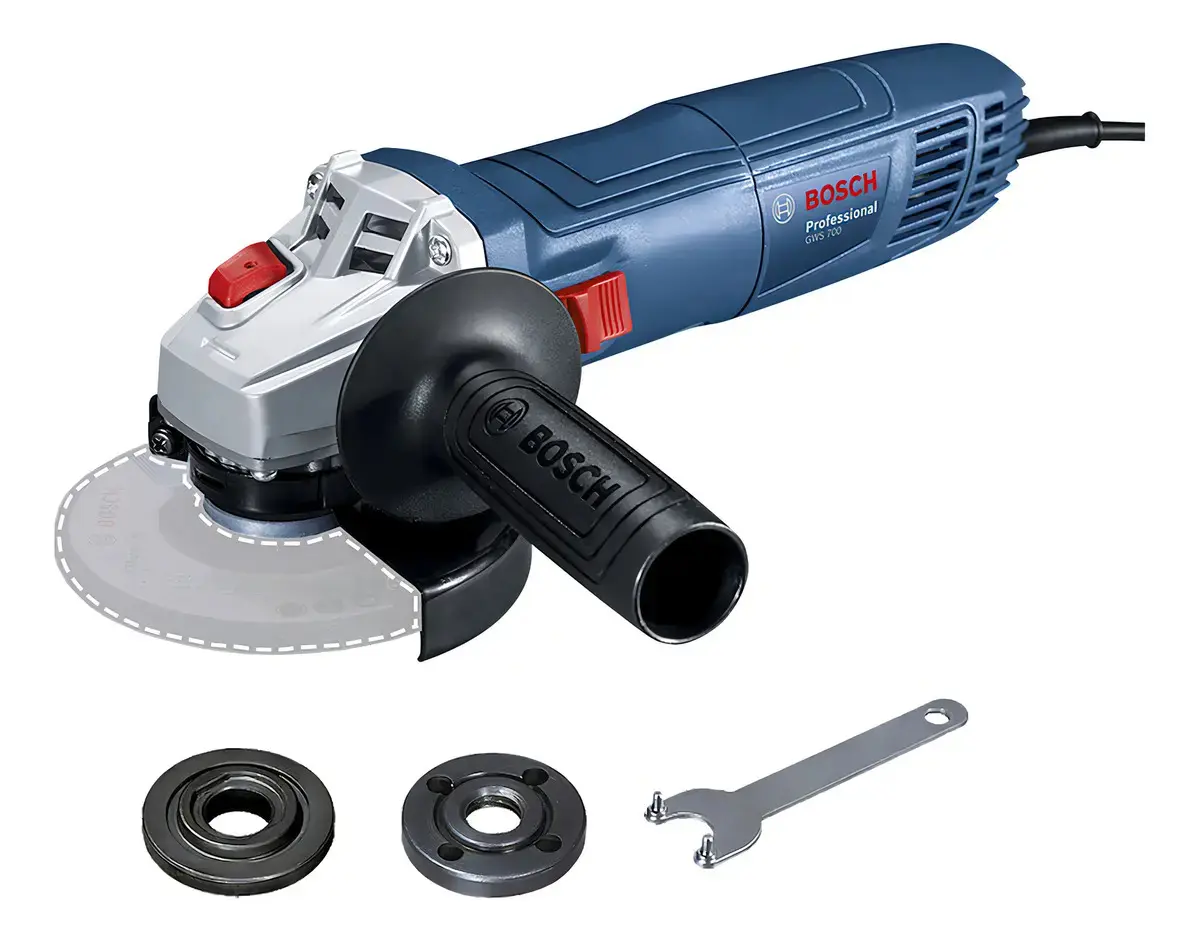 Esmerilhadeira Bosch 4,5" 220V 710W GWS 700 06013A30E0 - 1