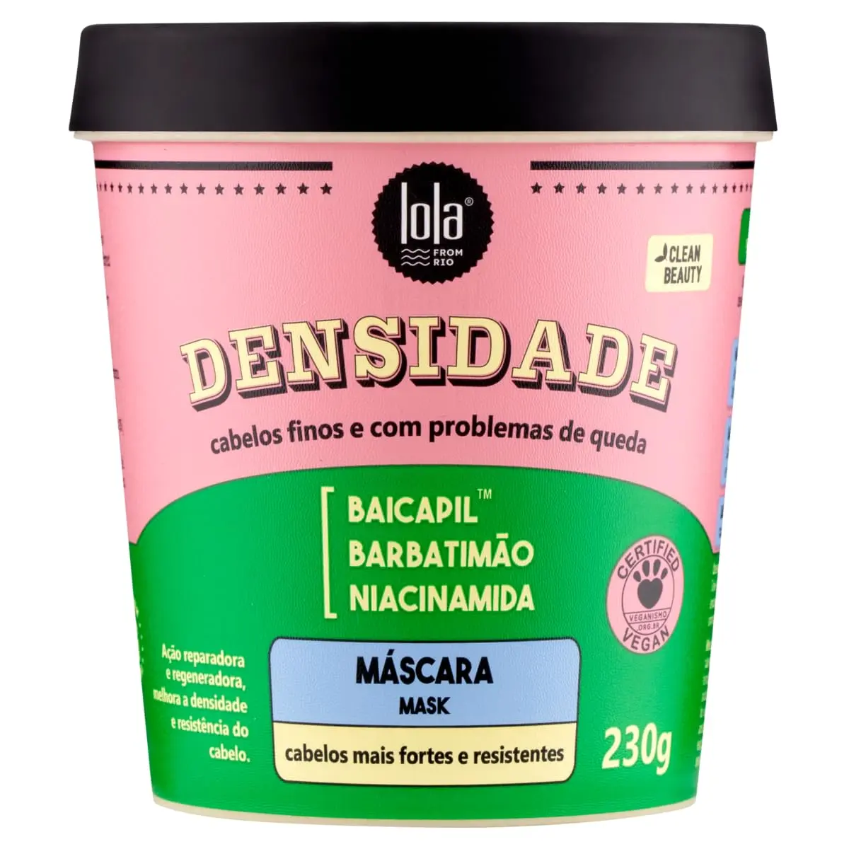 Densidade Máscara Capilar 230g , Lola Cosmetics - 1
