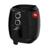 WAP Fritadeira Elétrica Air Fryer FAMILY WAFF2-P 4 Litros, Preto, Revestimento Antiaderente, 1500W 220V - 1