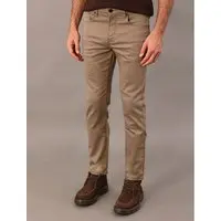 Calça Masculina Skinny Lisa 5 Pockets Calvin Klein - Caqui Medio Calça Masculina Skinny Lisa 5 Pockets Calvin Klein Caqui Medio 40
