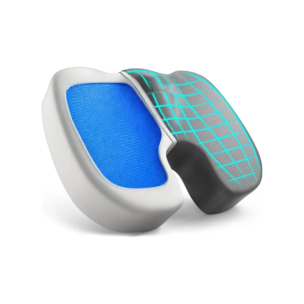 Almofada Ortopédica para Assento com Espuma Nasa e Gel – Alívio para a Coluna, Conforto Prolongado, Correção Postural e Suporte Ergonômico Ideal para Escritório, Casa e Longos Períodos Sentado