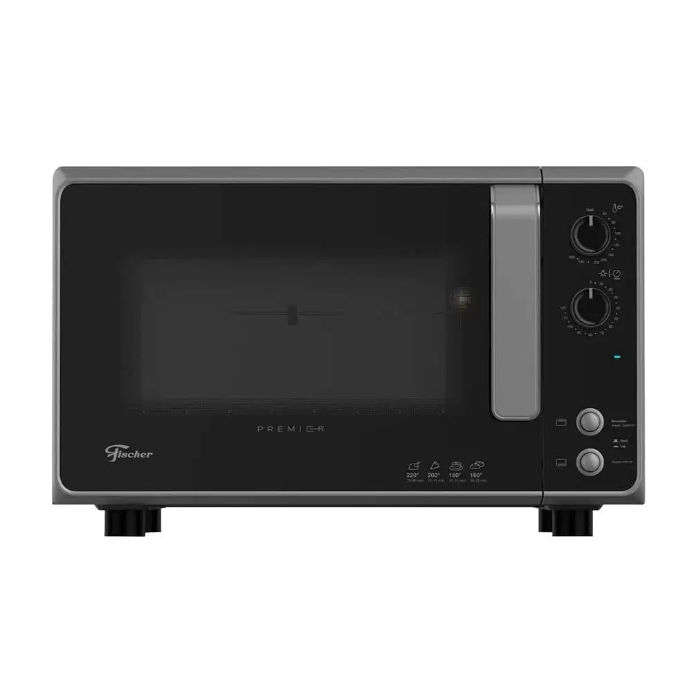 Fischer Forno Elétrico Bancada Premier Silver 48L 220V - 29420-70310 - 1