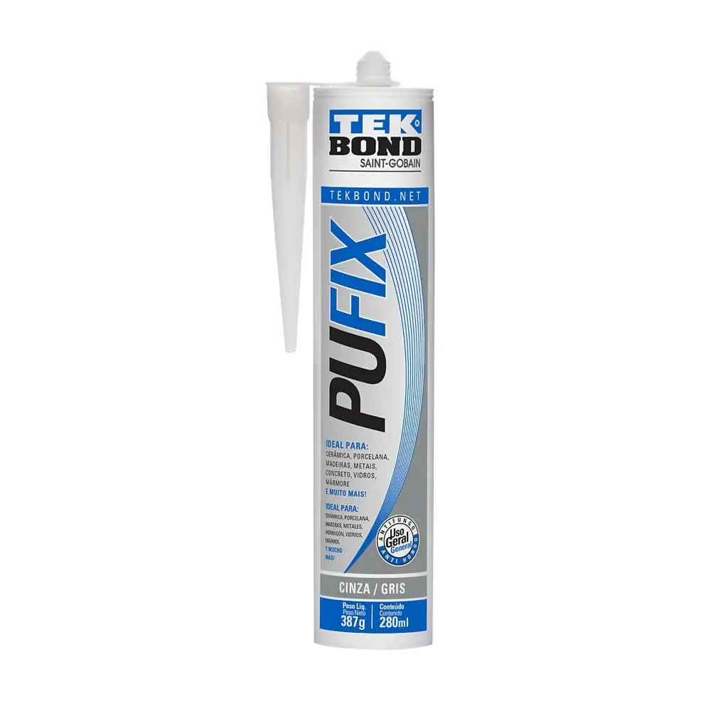 Selante Pu Cinza 280ml Pufix40tekbond