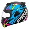 CAPACETE ESCAMOTEÁVEL PRO TORK V-PRO JET FACTOR BRILHANTE AZUL TAM. 60 - 1