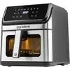 Fritadeira Eletrica Sem Óleo Airfryer 7,6 Litros Grand Prime Gradiente Cesto Removível Inox Com Timer 127V - 1