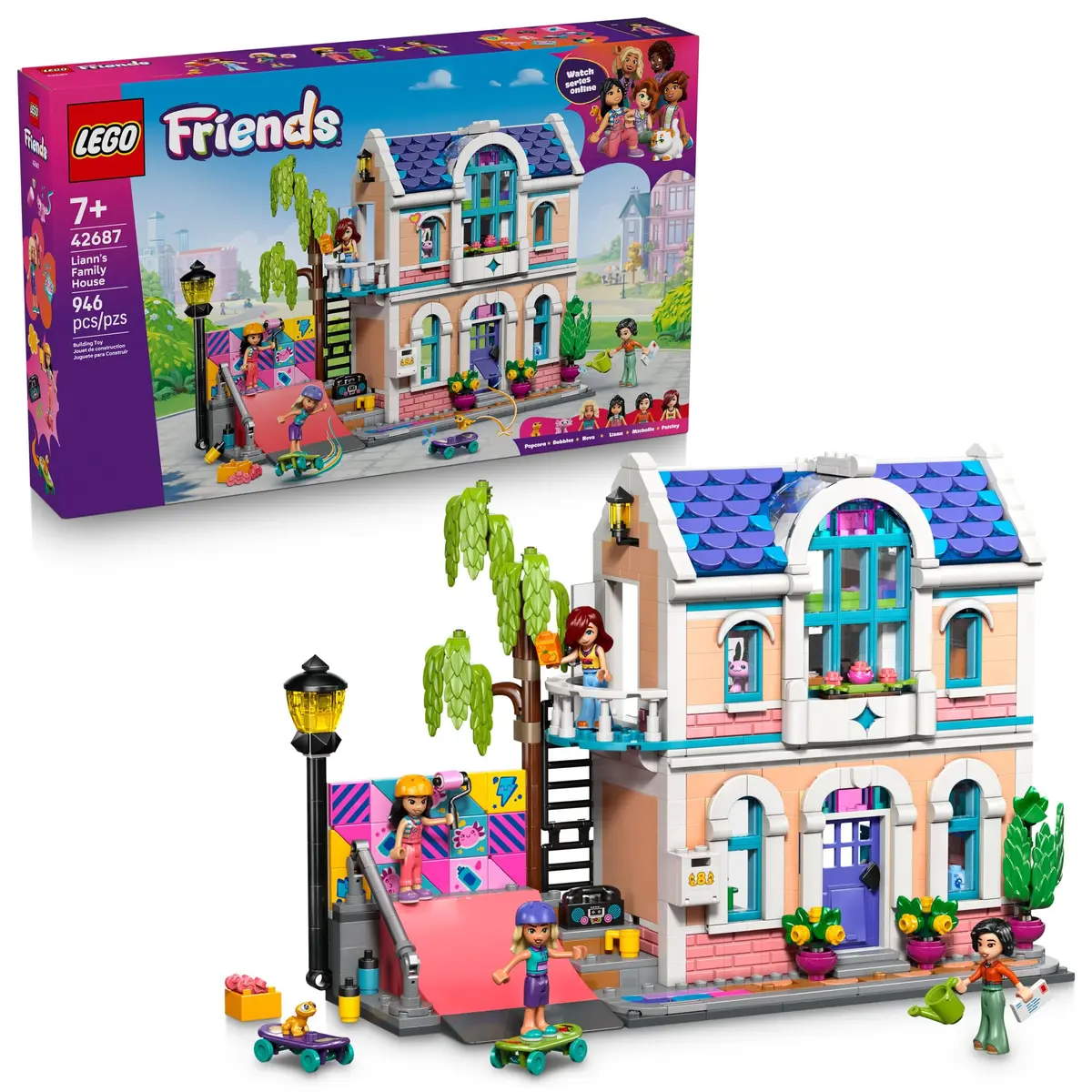 LEGO Friends Casa de Família da Liann 42687 (946 Peças) - 1