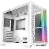 Gabinete Gamer SuperFrame Cube, ARGB, Mid tower, Vidro Temperado, ATX, White, Sem Fonte, Sem Fan - 1