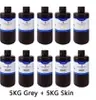 [Do Brasil] Resina de alta resolução UV 405nm p/ Impressora 3D, 10kg (5KG+5KG) - 1