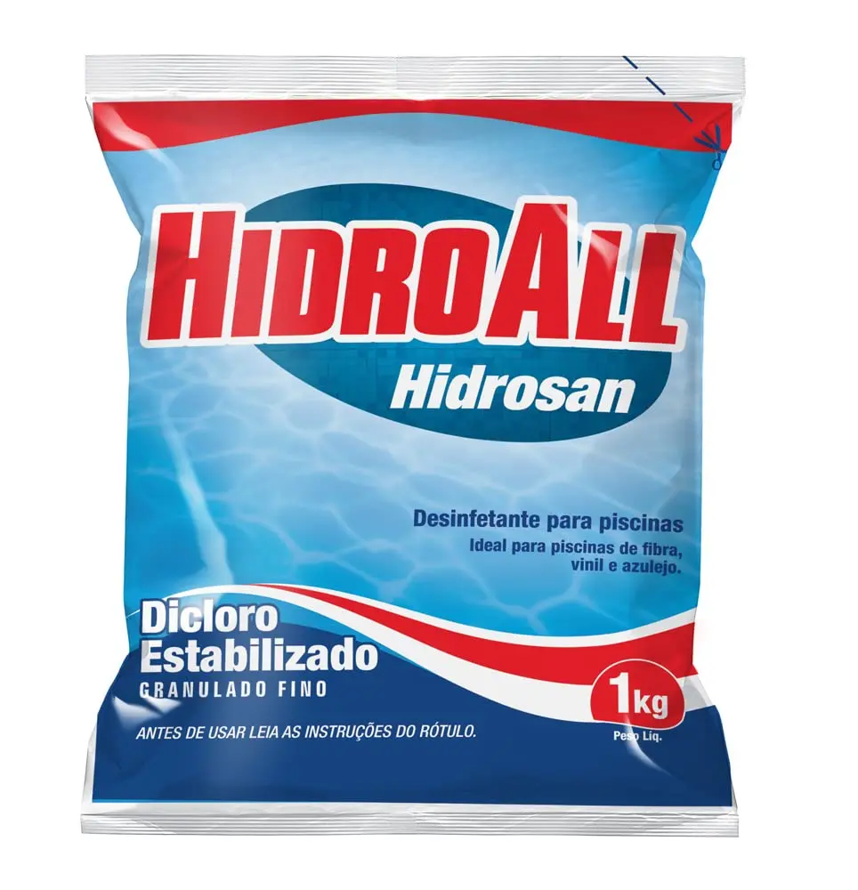 HidroAll Cloro granulado Hidrosan Plus 1 Kg