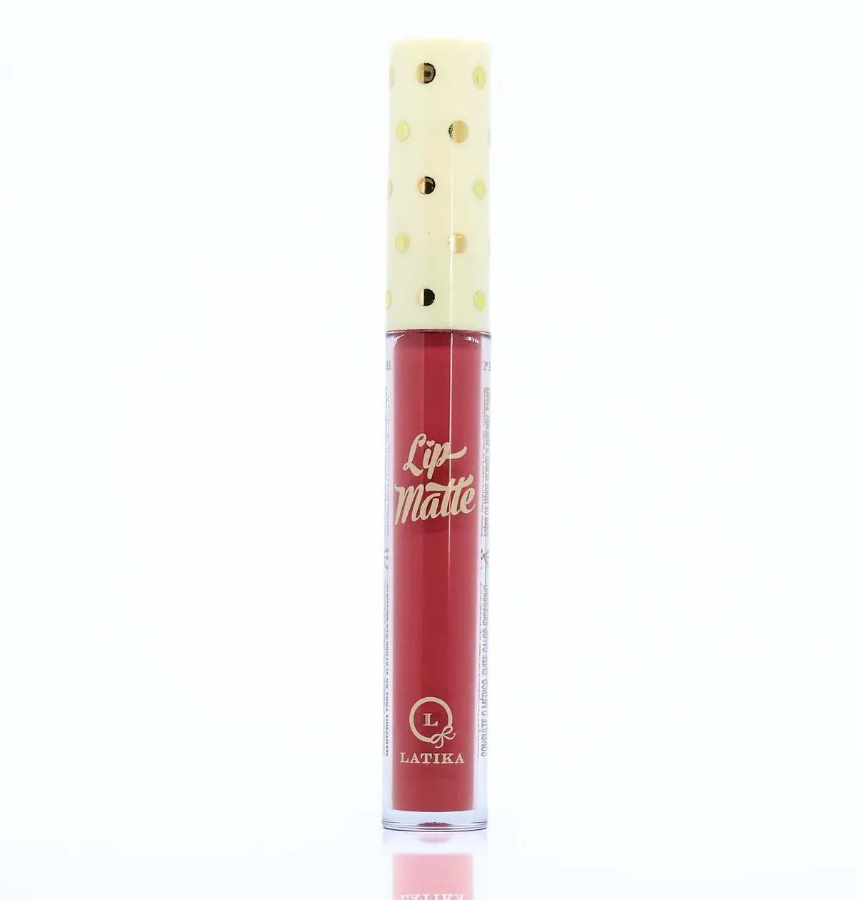 Latika Lip Matte n° 40 batom líquido matte nude rosa de longa duração e alta pigmentação - 4ml