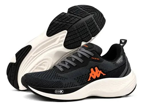 Tênis Kappa Pulse Rx Unissex Corrida Conforto