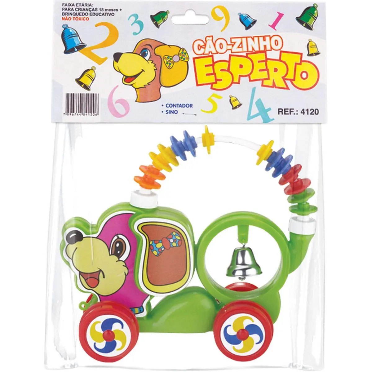 Monte Líbano 4120, Brinquedo para Bebe Cãozinho Esperto